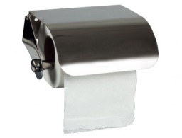 Dispensador Q-Connect de papel higiénico acero inoxidable